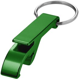 Tao otwieracz do butelek i puszek z łańcuchem do kluczy wykonany z aluminium pochodzącego z recyklingu z certyfikatem RCS zielon