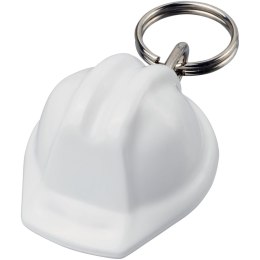 Kolt brelok do kluczy z materiałów z recyklingu w kształcie kasku biały (21018992)