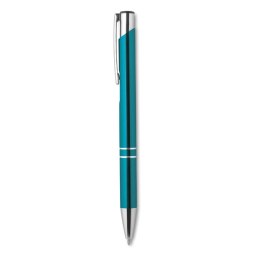Długopis wciskany turkusowy (KC8893-12)
