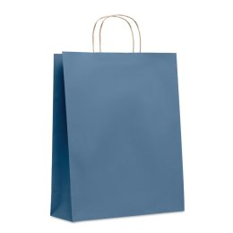 Duża papierowa torba niebieski (MO6174-04)