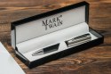 Długopis metalowy Mark Twain kolor Czarny