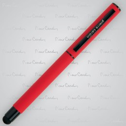 Pióro kulkowe touch pen, soft touch CELEBRATION Pierre Cardin kolor Czerwony