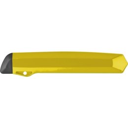 Nóż do kartonu duży QUITO kolor żółty
