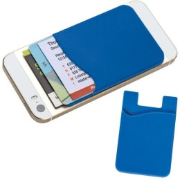 Etui na kartę do smartfona BORDEAUX kolor niebieski