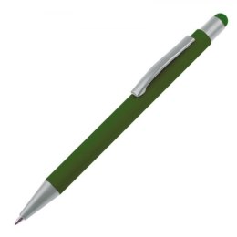 Długopis metalowy touch pen SALT LAKE CITY kolor ciemnozielony
