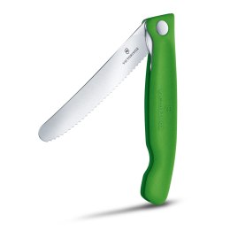 Składany nóż Swiss Classic Victorinox kolor zielony