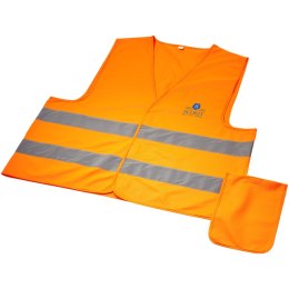 Kamizelka bezpieczeństwa Watch-out do użytku profesjonalnego w pokrowcu neonowy pomarańczowy (10401001)