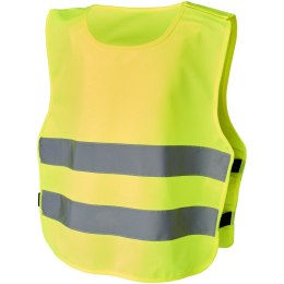 Kamizelka bezpieczeństwa Odile z zapięciem na rzepy dla dzieci w wieku 3-6 lat neonowy żółty (12202200)