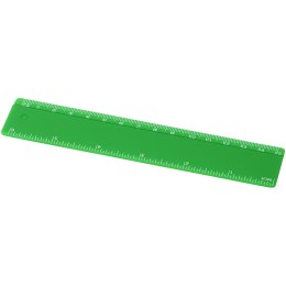 Linijka Renzo o długości 15 cm wykonana z tworzywa sztucznego zielony (21053603)