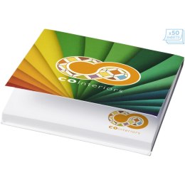 Karteczki samoprzylepne Sticky-Mate® 75x75mm w miękkiej okładce biały (21098004)