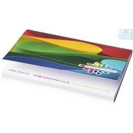 Karteczki samoprzylepne Sticky-Mate® A7 100x75mm w miękkiej okładce biały (21099001)
