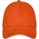 6-panelowa czapka baseballowa Darton pomarańczowy (38679330)