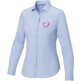Cuprite damska organiczna koszulka z długim rękawem z certyfikatem GOTS jasnoniebieski (37525500)
