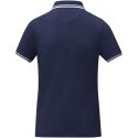 Damska koszulka polo Amarago z kontrastowymi paskami i krótkim rękawem granatowy (38109552)