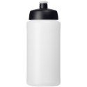 Bidon Baseline® Plus o pojemności 500 ml czarny, biały przezroczysty (22020096)