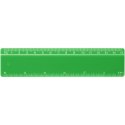 Refari linijka z tworzywa sztucznego pochodzącego z recyklingu o długości 15 cm zielony (21046761)