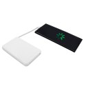 Power bank 5000 mAh ze zintegrowanymi kablami, adapter w komplecie | Presley