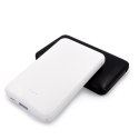 Power bank 5000 mAh ze zintegrowanymi kablami, adapter w komplecie | Presley