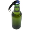 Tao otwieracz do butelek i puszek z łańcuchem do kluczy wykonany z aluminium pochodzącego z recyklingu z certyfikatem RCS czarny