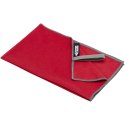 Pieter niezwykle lekki i szybko schnący ręcznik o wymiarach 30x50 cm z certyfikatem GRS czerwony (11332221)