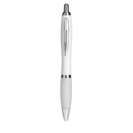 Długopis z miękkim uchwytem biały (KC3314-06)