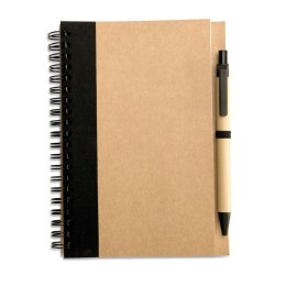 Notes z długopisem czarny (IT3775-03)