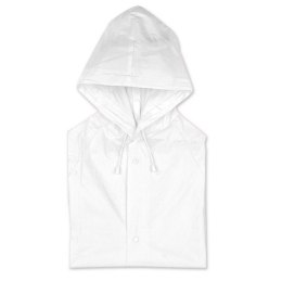 Płaszcz przeciwdeszczowy biały (KC5101-06)