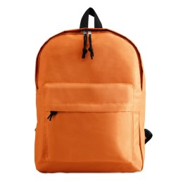 Plecak z zewnętrzną kieszenią pomarańczowy (KC2364-10)
