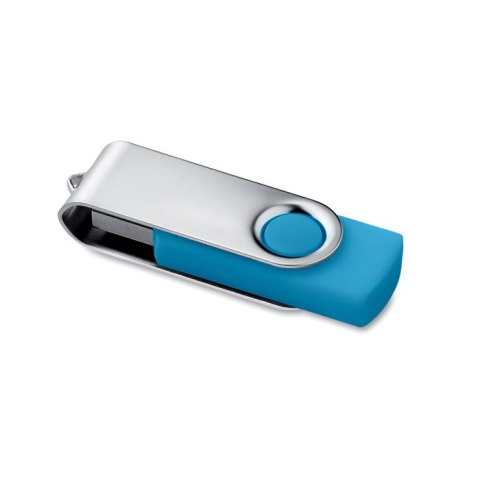 TECHMATE. USB pendrive B turkusowy 8G (MO1001-12-8G)