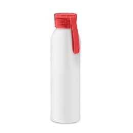 Butelka aluminiowa 600ml biały/czerwony (MO6469-35)