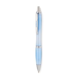 Długopis z RPET przezroczysty jasnoniebieski (MO6409-52)