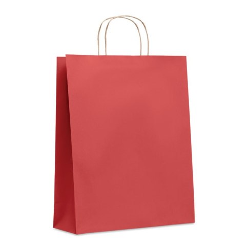 Duża papierowa torba czerwony (MO6174-05)