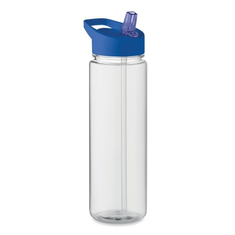 RPET butelka 650ml PP flip lid niebieski (MO6467-37)