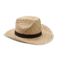 Słomiany kapelusz kowbojski czarny (MO6755-03)