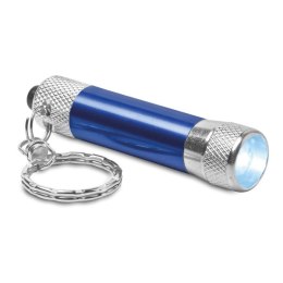 Aluminiowy brelok latarka niebieski (MO8622-04)