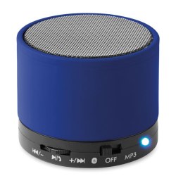 Głośnik bezprzewodowy okrągły niebieski (MO8726-37)