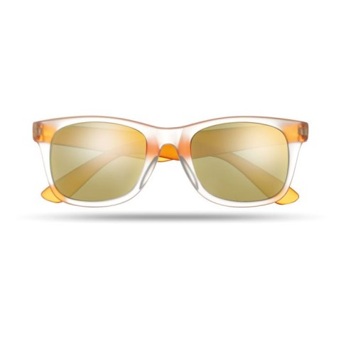 Lustrzane okulary przeciwsłon pomarańczowy (MO8652-10)
