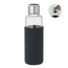 Szklana butelka z czujnikiem czarny (MO6858-03)