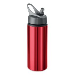 Butelka z aluminium 600 ml czerwony (MO9840-05)