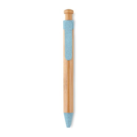 Długopis bambusowy niebieski (MO9481-04)