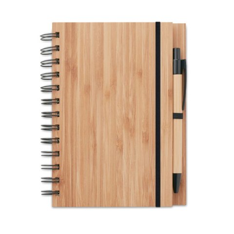 Notatnik bambusowy drewna (MO9435-40)