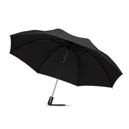 Składany odwrócony parasol czarny (MO9092-03)