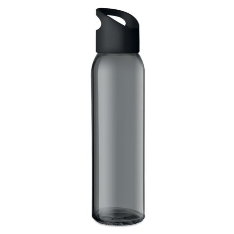 Szklana butelka 500ml czarny (MO9746-03)