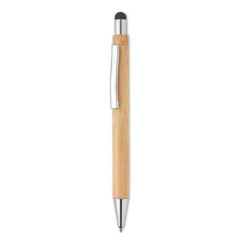 Długopis bambusowy z rysikiem drewna (MO9945-40)