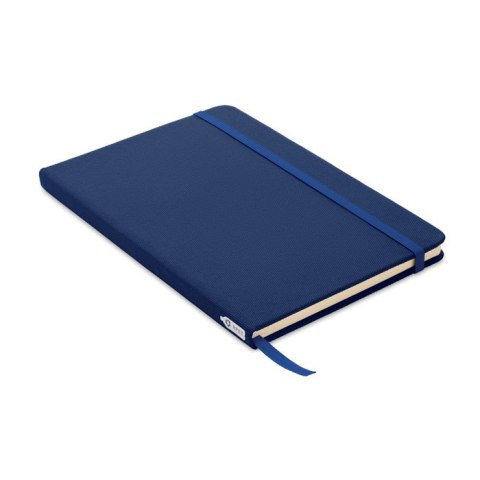 Notatnik A5, okładka 600D RPET niebieski (MO9966-04)