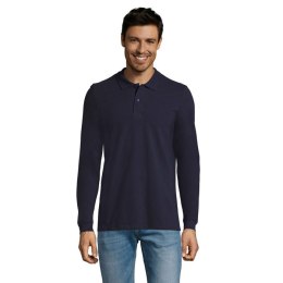 PERFECT MEN LSL POLO 180g French Navy 4XL (S02087-FN-4XL)