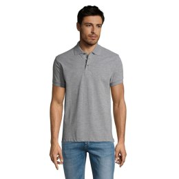 PRIME Męskie polo 200g grey melange 4XL (S00571-GY-4XL)