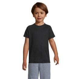 SPORTY Dziecięcy T-Shirt Czarny / Czarny opal 4XL (S01166-BK-4XL)