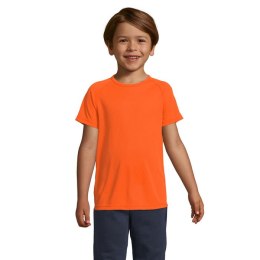 SPORTY Dziecięcy T-Shirt neonowy pomarańczowy XL (S01166-NO-XL)