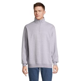 Bluza z kołnierzem CONRAD grey melange 4XL (S04234-GY-4XL)